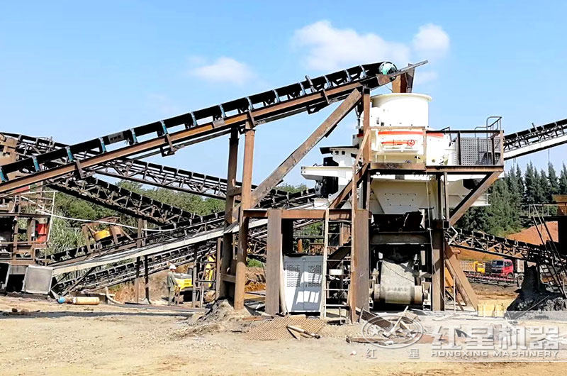 制砂機(jī)成品粒型好，成品多用于建筑工程，道路基建